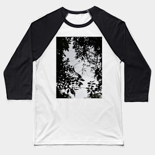 Greenery Noir Baseball T-Shirt